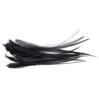 DRY FLY NECK HACKLE MINI PACK LG Wapsi BLACK Fly Tying Rivers and Glen Trading Co
