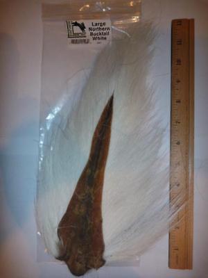 Hareline Dubbin Large Northern Bucktail Hareline Dubbin White Fly Tying Rivers and Glen Trading Co