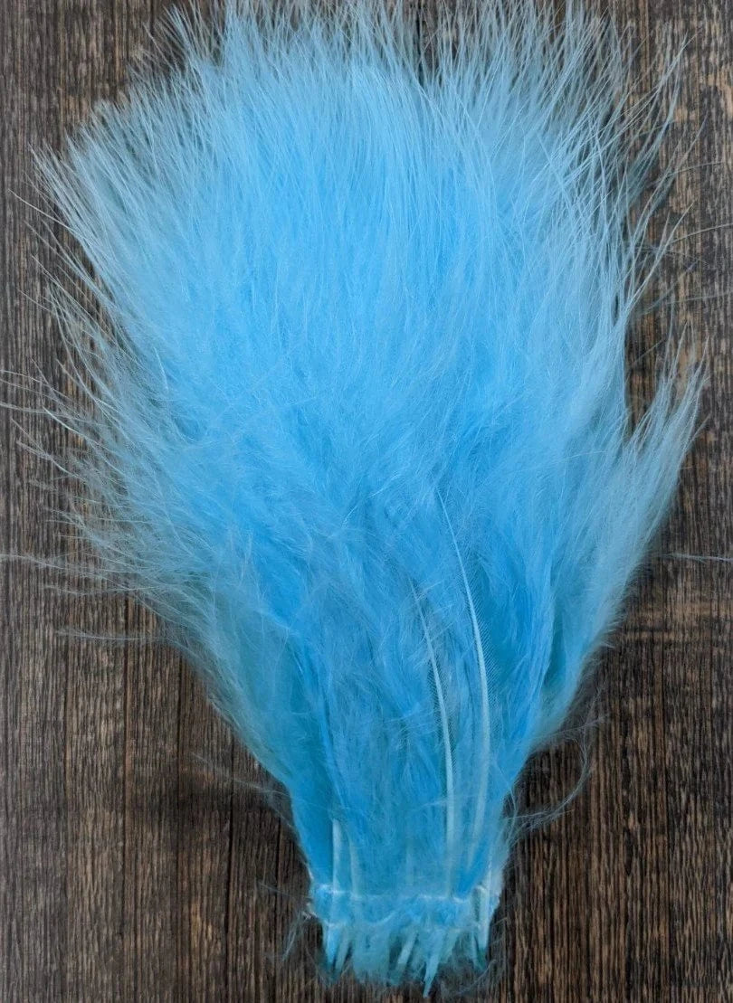 SELECT MARABOU PLUMES Wapsi FL.BLUE Fly Tying Rivers and Glen Trading Co