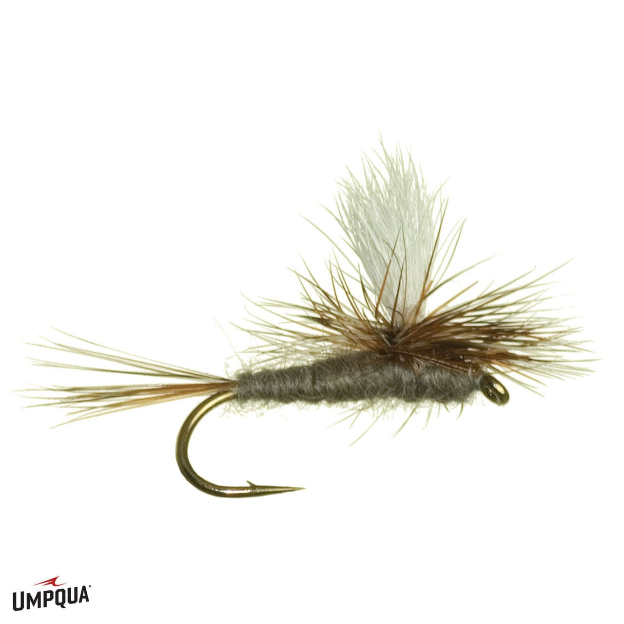 PARACHUTE Umpqua ADAMS; Size: 14 Flies Rivers and Glen Trading Co