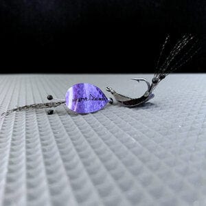 Sight Cast Spoon Fly Sight Cast Purple/Black 2 Flies Rivers and Glen Trading Co