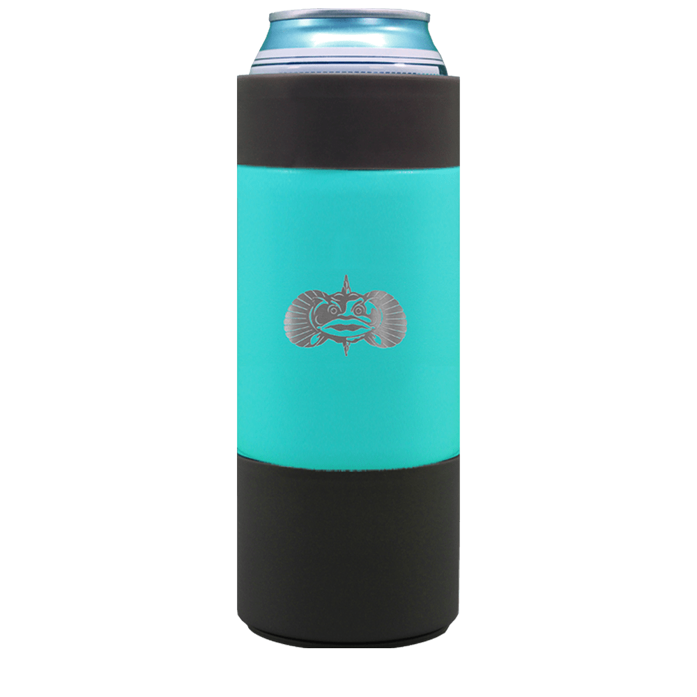 Toadfish Non-Tipping Slim Can Cooler Toadfish White Accessories Rivers and Glen Trading Co