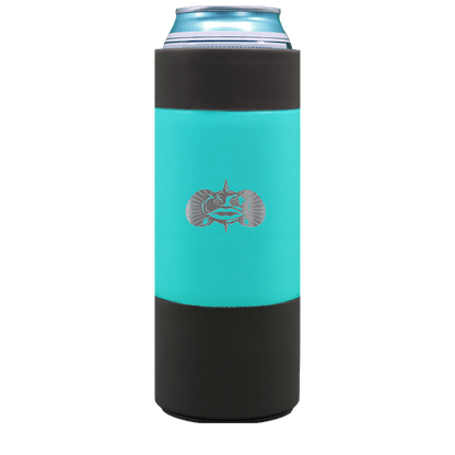 Toadfish Non-Tipping Slim Can Cooler Toadfish White Accessories Rivers and Glen Trading Co