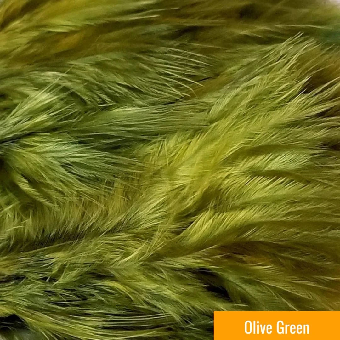 SELECT MARABOU PLUMES Wapsi OLIVE GREEN Fly Tying Rivers and Glen Trading Co
