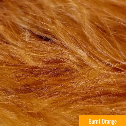 SELECT MARABOU PLUMES Wapsi BURNT.ORANGE Fly Tying Rivers and Glen Trading Co
