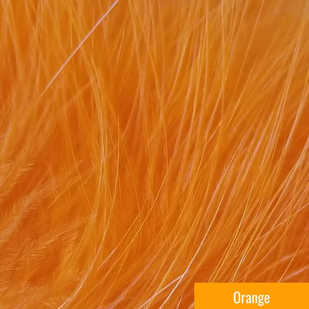 SELECT MARABOU PLUMES Wapsi ORANGE Fly Tying Rivers and Glen Trading Co