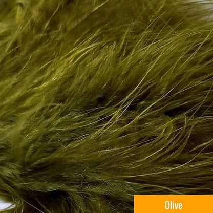 SELECT MARABOU PLUMES Wapsi OLIVE Fly Tying Rivers and Glen Trading Co