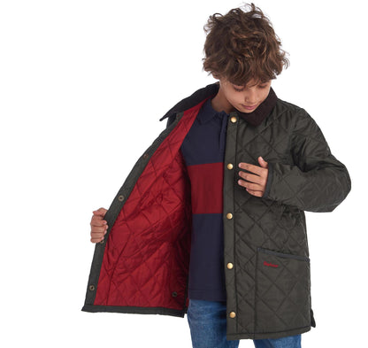 Boys Liddesdale Quilted Jacket - Rivers & Glen Trading Co.