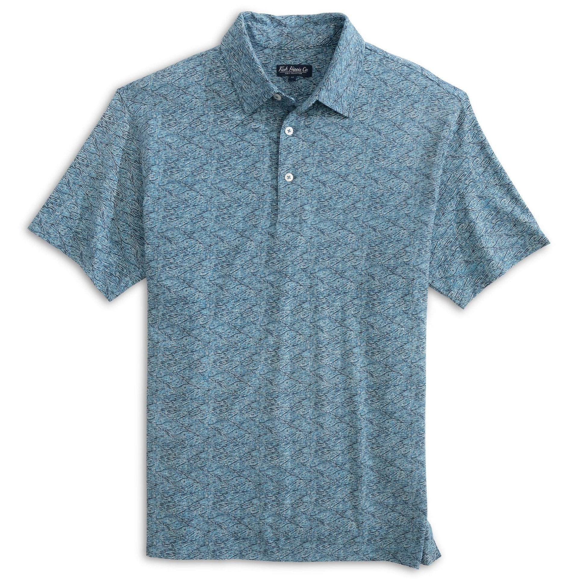 Terene Printed Polo - Rivers & Glen Trading Co.