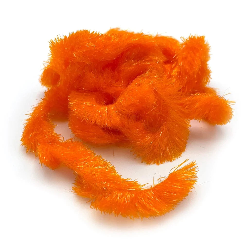 Chocklett's Gamechanger Chenille Hareline Dubbin Orange Fly Tying Rivers and Glen Trading Co