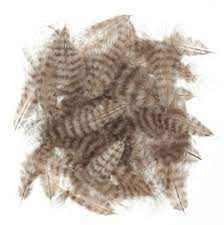 GRIZZLY MARABOU Wapsi TAN Fly Tying Rivers and Glen Trading Co