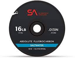 Absolute Fluorocarbon Saltwater Tippet - Rivers & Glen Trading Co.