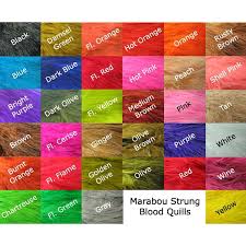 Hareline Dubbin Strung Marabou Blood Quills Hareline Dubbin Olive Fly Tying Rivers and Glen Trading Co