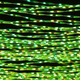 KRYSTAL FLASH Wapsi FL.CHARTREUSE Fly Tying Rivers and Glen Trading Co