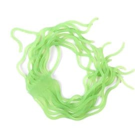 SILI WORMS Wapsi INCHWORM GREEN Fly Tying Rivers and Glen Trading Co