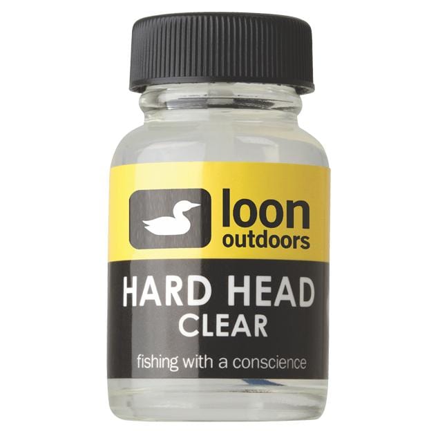 Hard Head Fly Finish Loon Outdoors Clear Fly Tying Rivers and Glen Trading Co