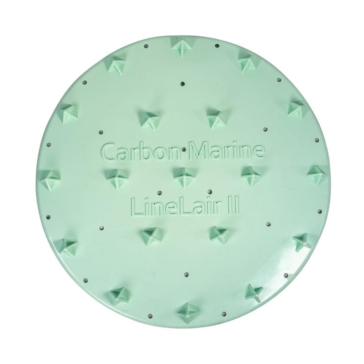 Line Lair II Fly Line Management Mat Carbon Marine Mint Green Fly Line Management Rivers and Glen Trading Co