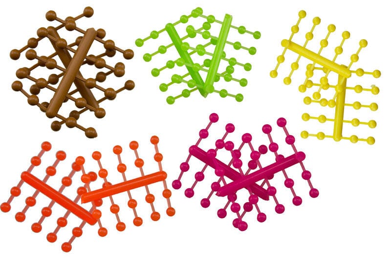 Mono Eyes Hareline Dubbin Large / Hot Orange Fly Tying Rivers and Glen Trading Co