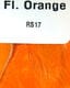 Rabbit Strips Hareline Dubbin Fluorescent Orange Fly Tying Rivers and Glen Trading Co