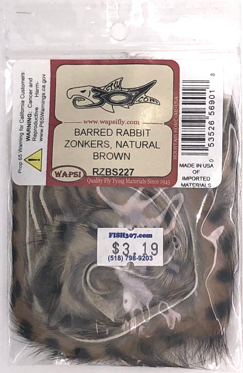 BARRED RABBIT ZONKERS - Rivers & Glen Trading Co.