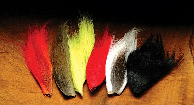 Hareline Dubbin Large Northern Bucktail Hareline Dubbin Black Fly Tying Rivers and Glen Trading Co